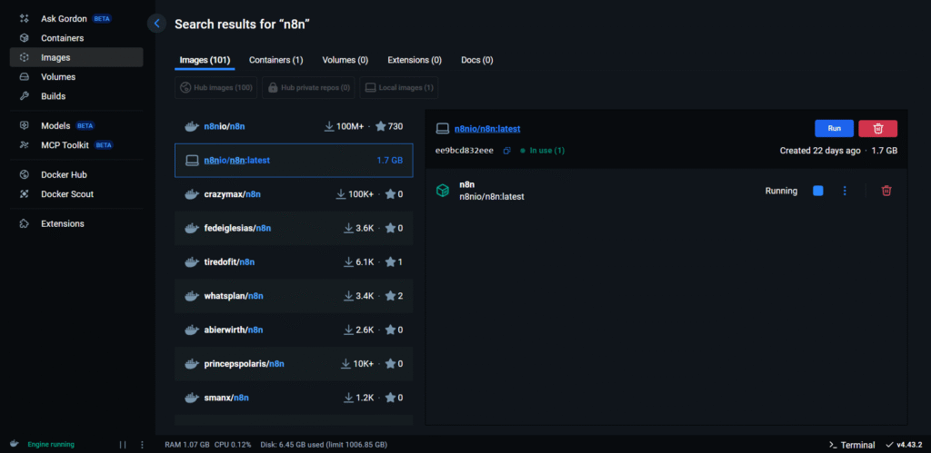 How to install n8n via Docker in 2025